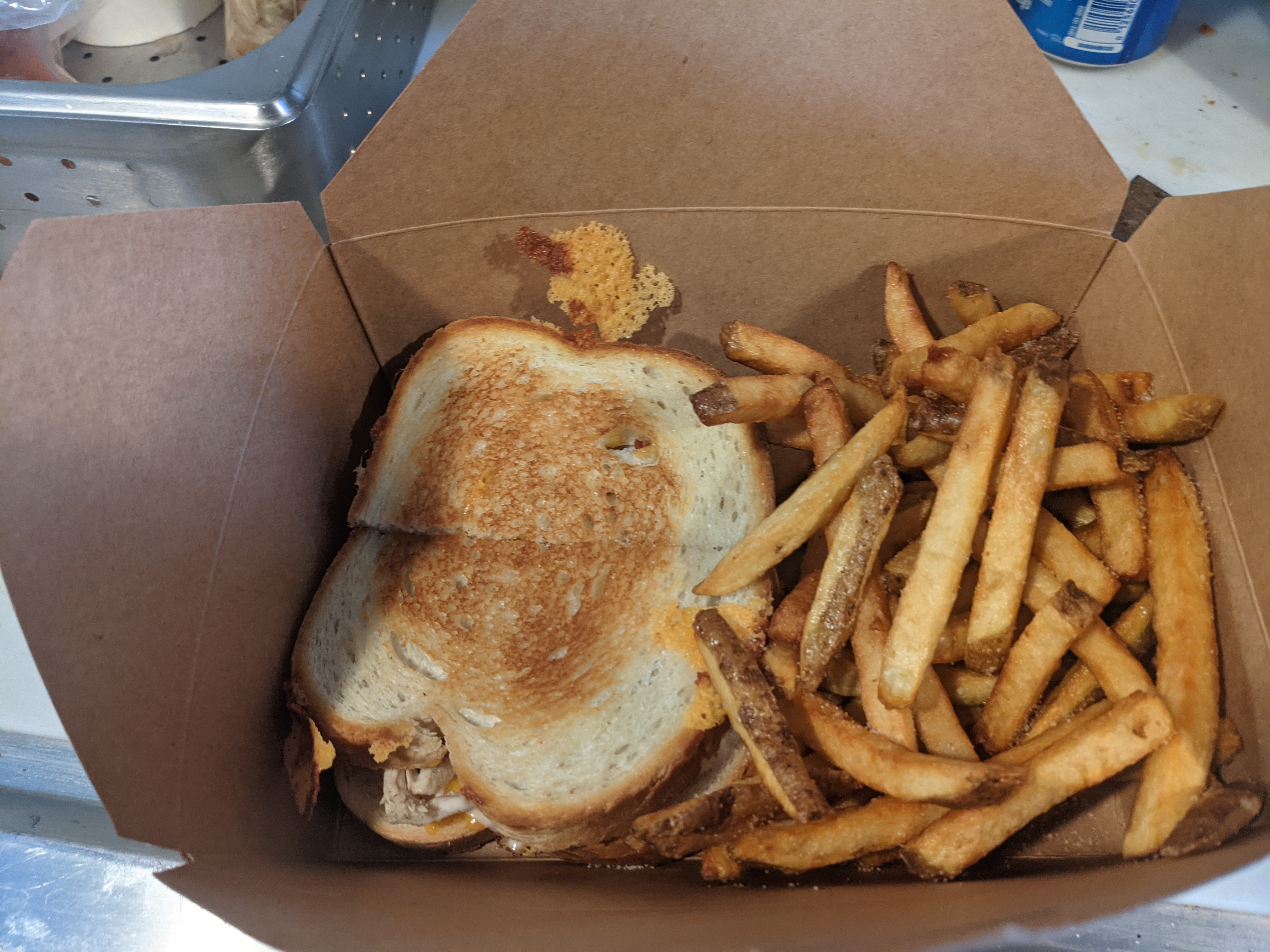 Grilled Cheese & French Fries